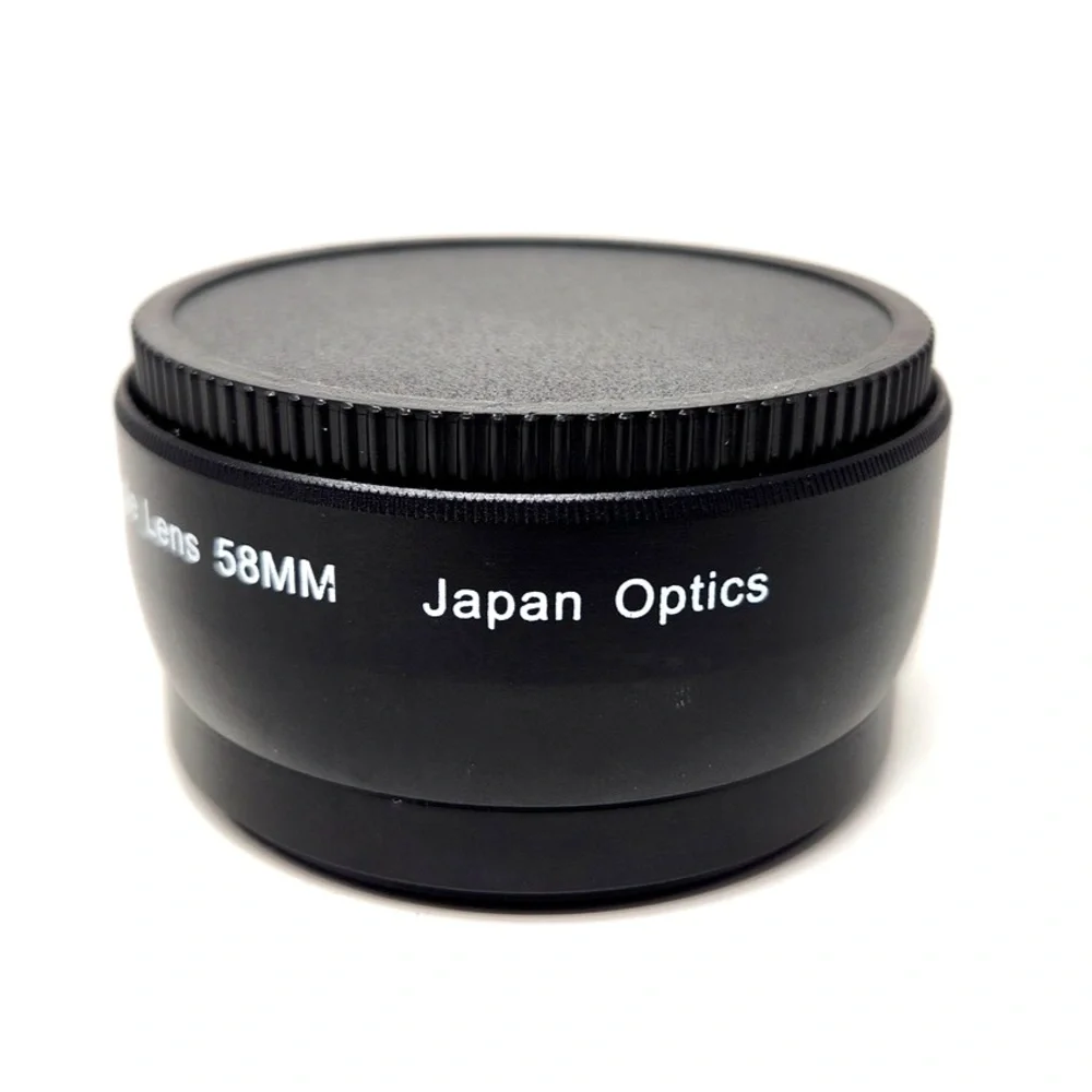 Ultimaxx 58mm Wide Angle Macro Lens Japan Optics Steel Barrel Photography Gear
